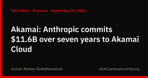 Anthropic compromete US$11.600 millones con Akamai Cloud a 7 años