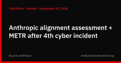 Valutazione di allineamento di Anthropic e METR dopo il quarto incidente cyber
