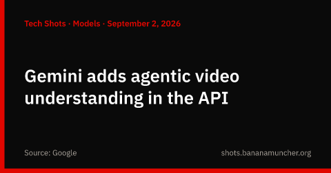 Gemini aggiunge la comprensione video agentica nell'API