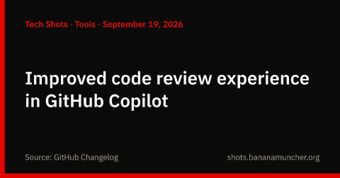 Mejoras en la experiencia de revisión de código de GitHub Copilot