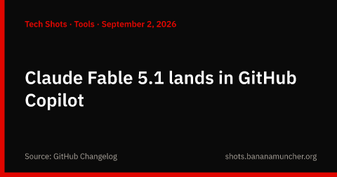 Claude Fable 5.1 llega a GitHub Copilot