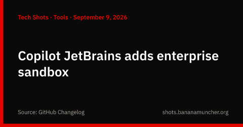 Copilot in JetBrains aggiunge la sandbox enterprise
