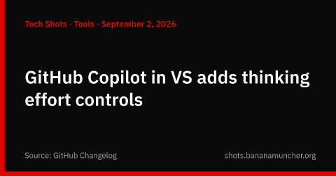 GitHub Copilot en Visual Studio añade controles de esfuerzo de razonamiento
