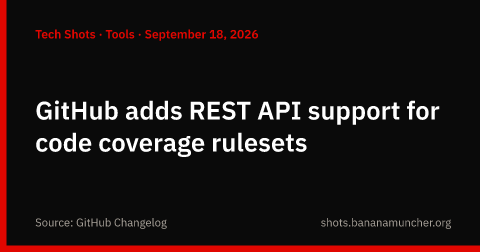 GitHub aggiunge il supporto REST API per i ruleset sulla copertura del codice