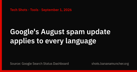 La actualización antispam de agosto de Google se aplica a todos los idiomas