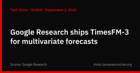 Google Research lanza TimesFM-3 para pronósticos multivariantes