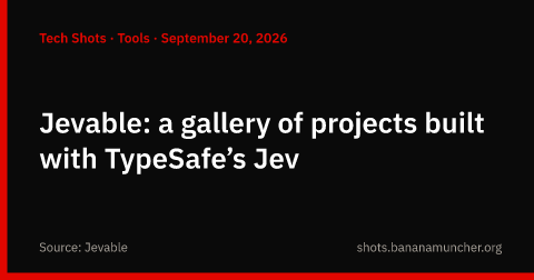 Jevable: galería de proyectos hechos con Jev de TypeSafe