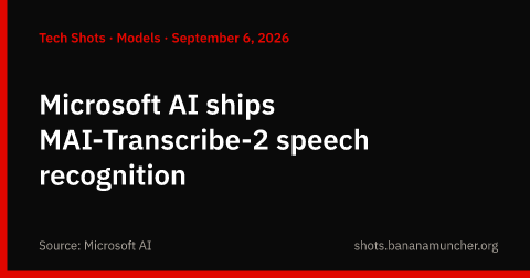 Microsoft AI lancia MAI-Transcribe-2, il riconoscimento vocale