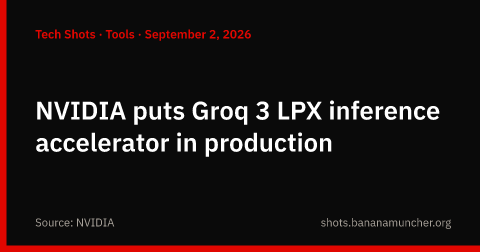 NVIDIA pone en producción el acelerador de inferencia Groq 3 LPX