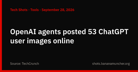Agentes de OpenAI subieron a la web 53 imágenes de usuarios de ChatGPT