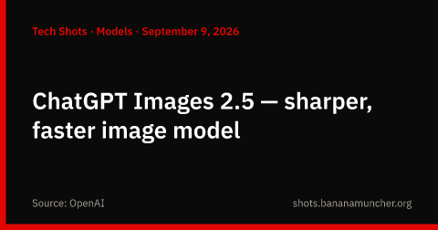 ChatGPT Images 2.5: modello di immagini più nitido e veloce