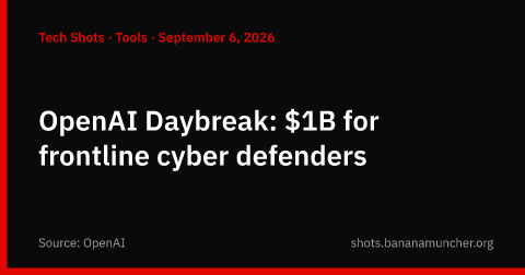 OpenAI Daybreak: 1 miliardo di dollari per i difensori cyber in prima linea