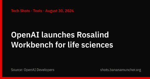 OpenAI lanza Rosalind Workbench para ciencias de la vida