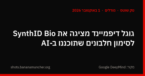 גוגל דיפמיינד מציגה את SynthID Bio לסימון חלבונים שתוכננו ב-AI